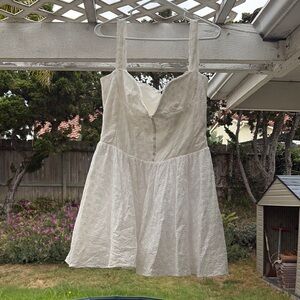 House of CB White Mini Dress